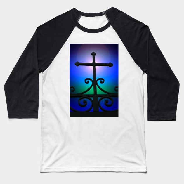 Gates of Heaven Baseball T-Shirt by jwwallace